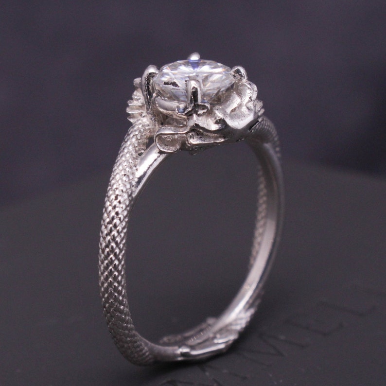 Dragon Engagement Ring Etsy