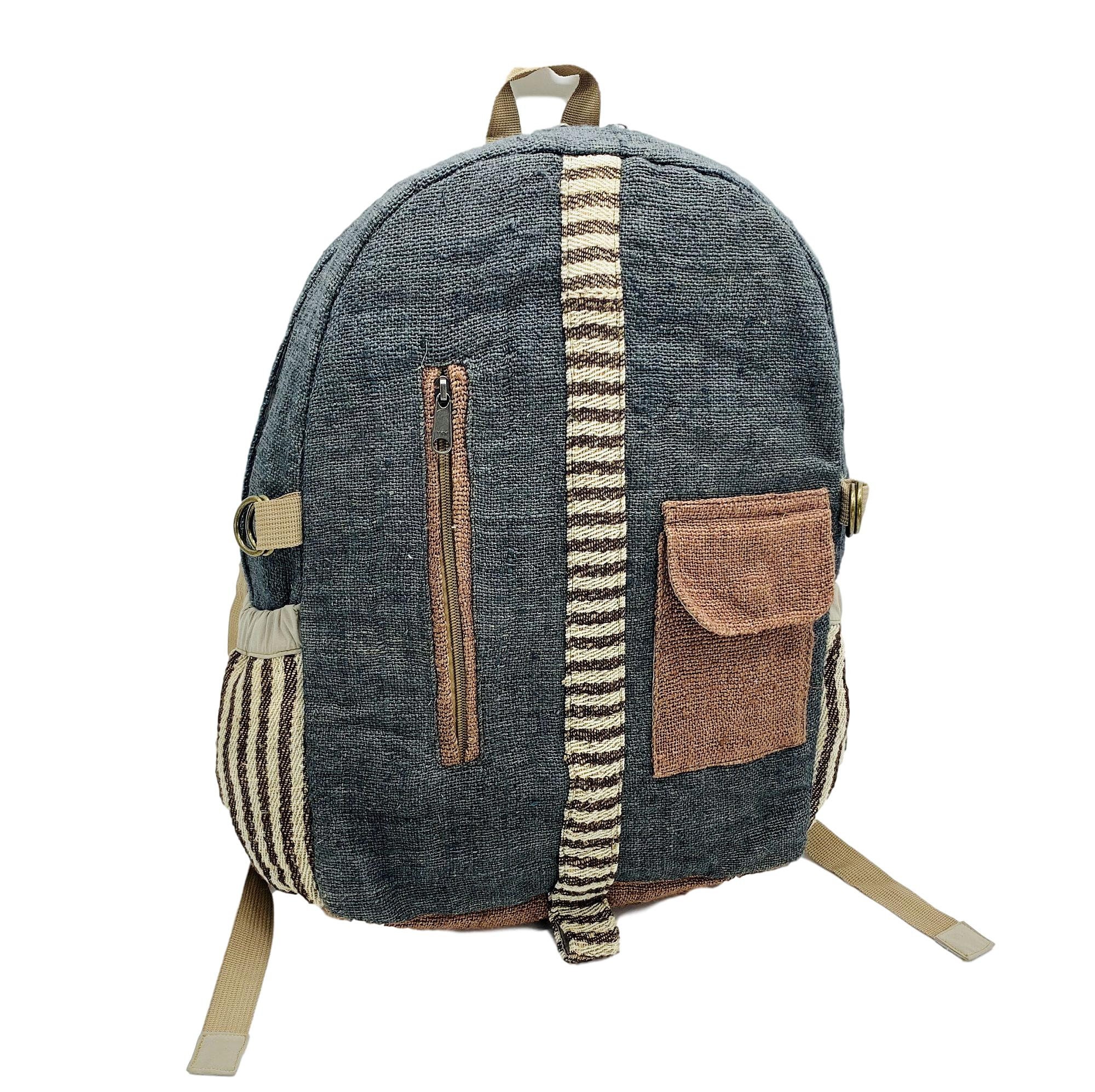 hemp canvas backpack