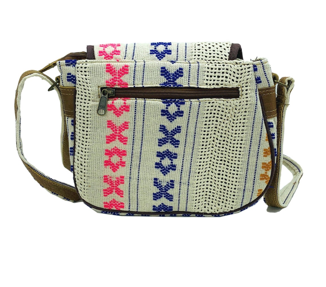 Colorful Handmade Hippie Purse. Natural Cotton Bohemian Etsy