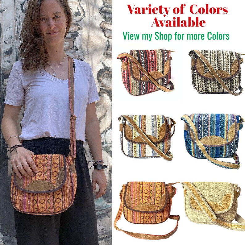 Hemp Purse. Handmade Hippie Purse. Natural Great Bohemian Etsy