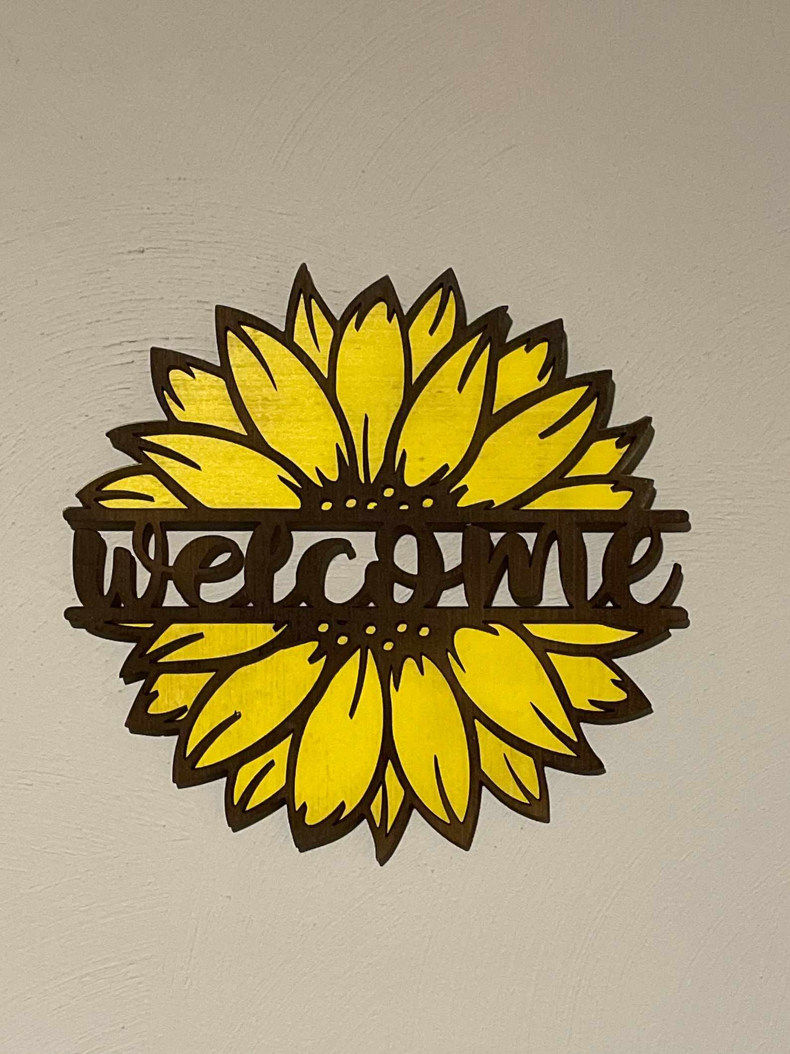 Sunflower sign Etsy