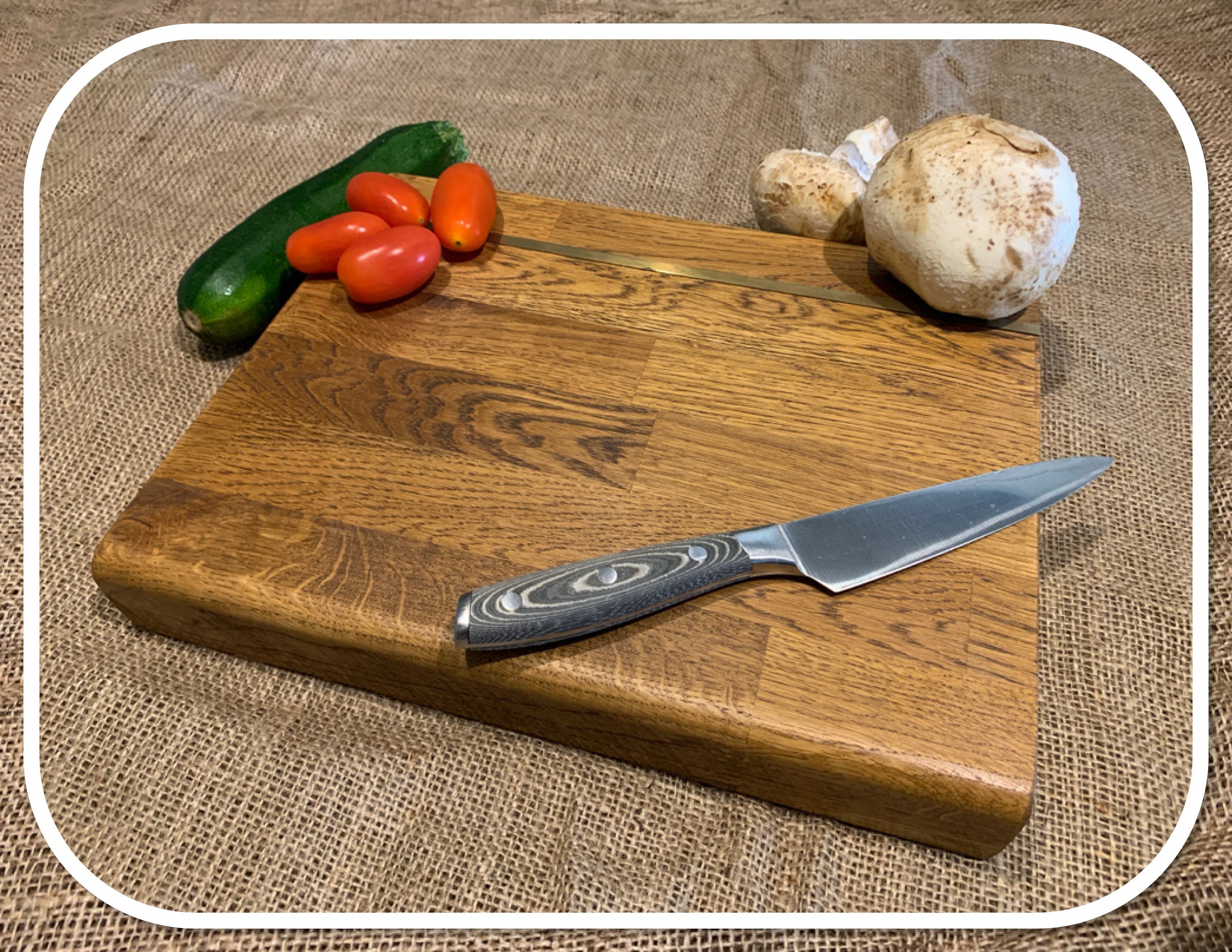 Handmade Chopping Board Medium Size With Rounded Edge and Etsy UK