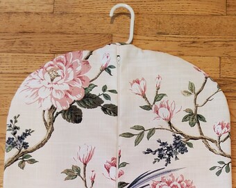 Beautiful Pink Rose Garment Bag,  Hanging Garment Bag