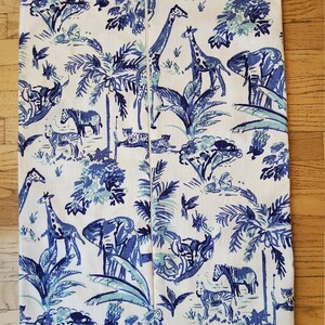 Garment Bag, Blue Jungle, Hanging Garment Bag image 3