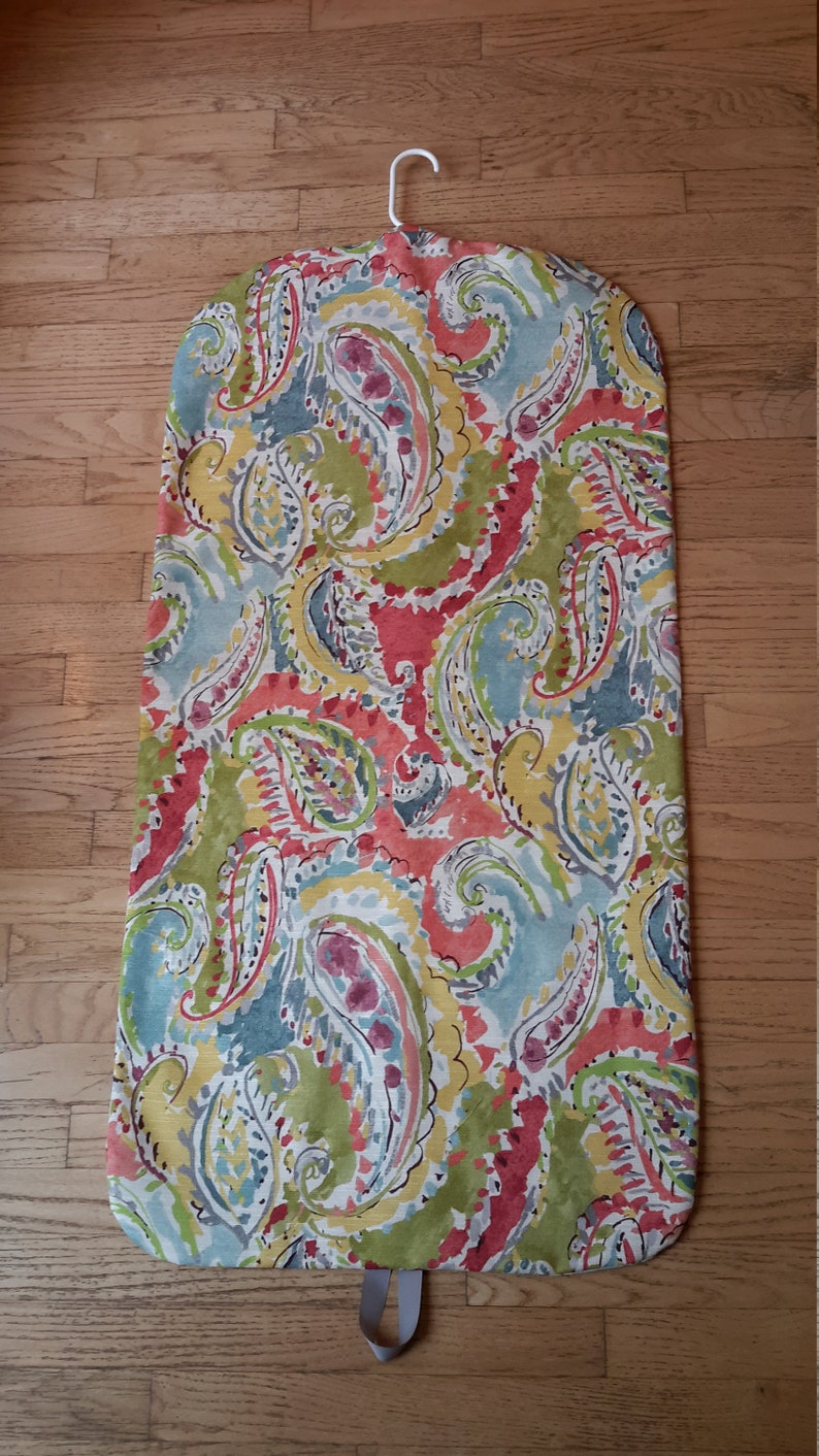 Weekender Coral Paisley Hanging Garment Bag Garment Bag