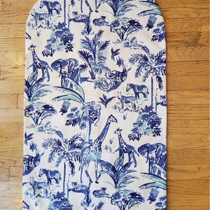 Garment Bag, Blue Jungle, Hanging Garment Bag image 5