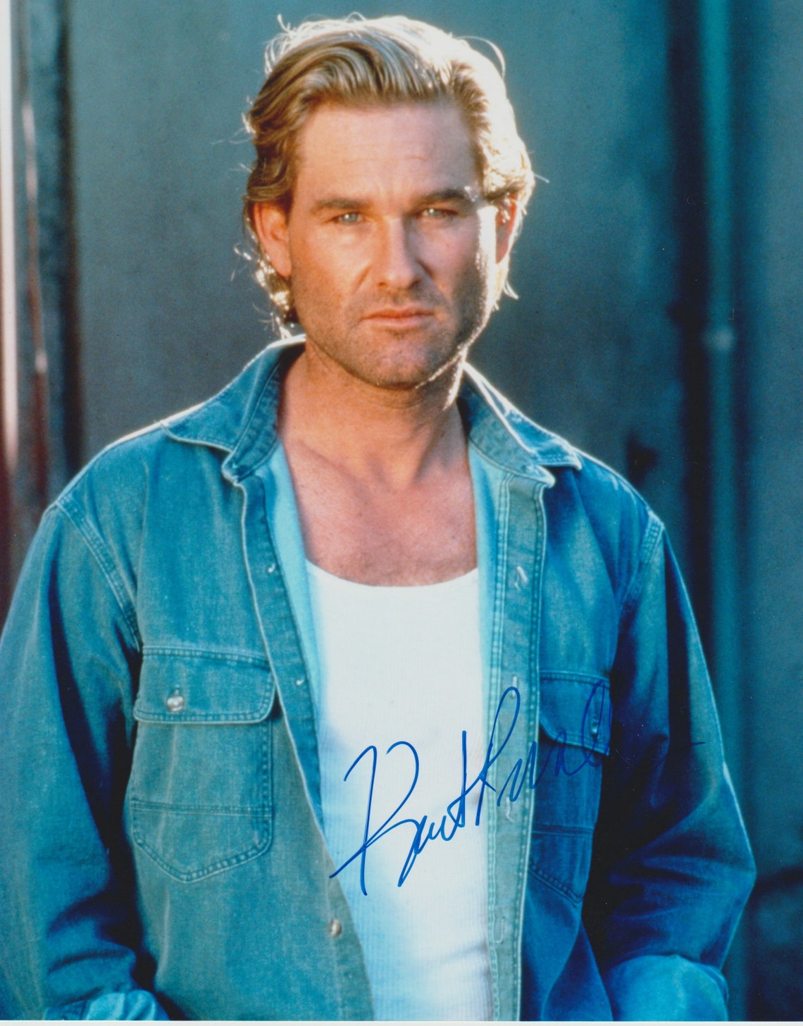 Kurt Russell Original Vintage Hand Signed 8X10 Autographed | Etsy