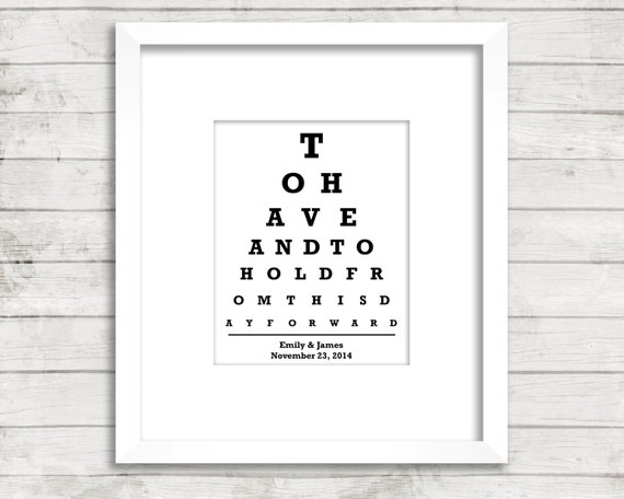 Custom Eye Chart