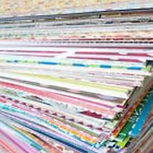 Lote de más de 50 hojas de papel y cartulina para scrapbooking de 6 x 6 pulgadas, ideal para crear tarjetas, planificadores y tapetes.