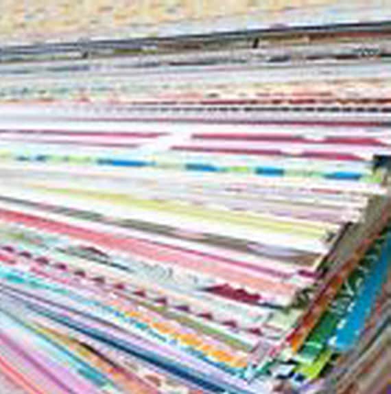 50 Mixed Bulk Lot of 6 X 6 Scrapbook Paper & Cardstock Great for Card  Making Planners and Mats 