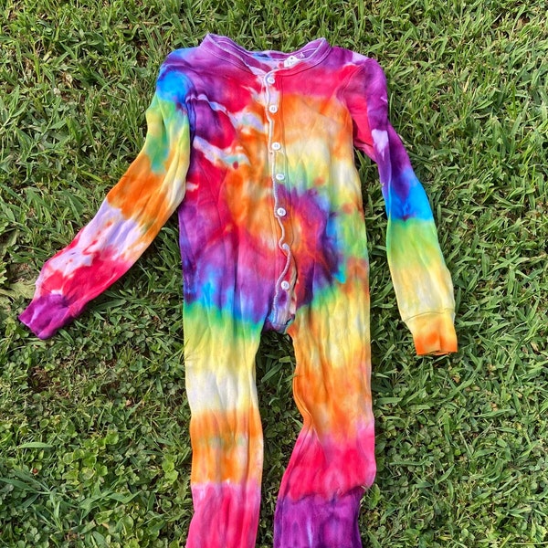 Tie Dye Union Suit Etsy
