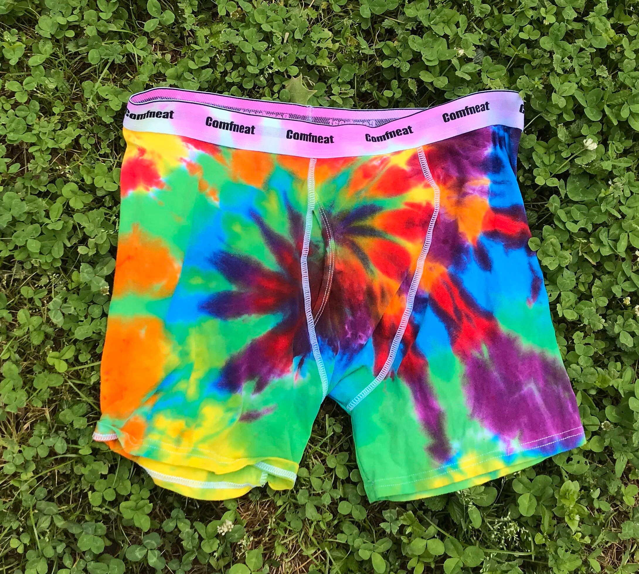 Tie dye boxer shorts sale