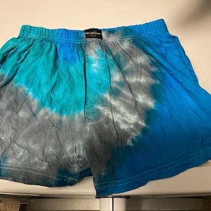 Boxer Shorts Handmade Tie Dye Adult Small Large 2X Several - Etsy