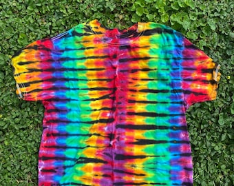 T-shirt Adult Custom Tie Dye Adult S to 5X (You choose Colors and Style)