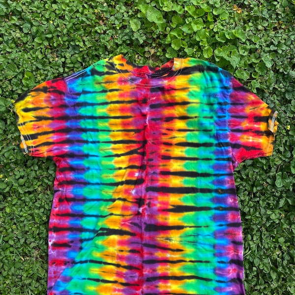 T-shirt Adult Custom Tie Dye Adult S to 5X (You choose Colors and Style)