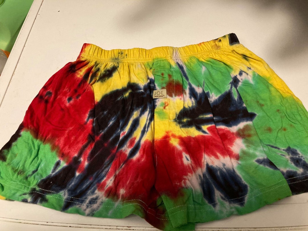 Boxer Shorts Handmade Tie Dye Adult Small, Large, 2X Several Styles ...