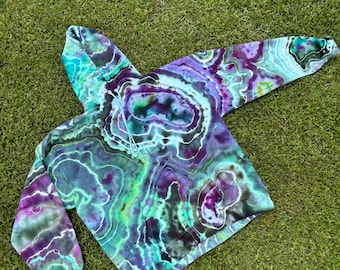 Pullover Hoodie Custom Tie Dye Adult Small to 3X (You choose colors and tie dye style)