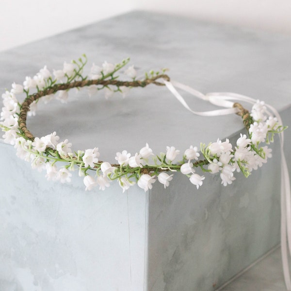 Couronne de Fleurs Mariage Couronne de Fleurs Cheveux Enfant Fille Adulte Boheme Fleurs Artificielles Fille de Fleur Bandeau avec Fleurs