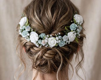 Pettine per Capelli, Pettine con Fiori, Forcine per Sposa, Pettine Decorativo, Forcine per Capelli, Pettine per Sposa