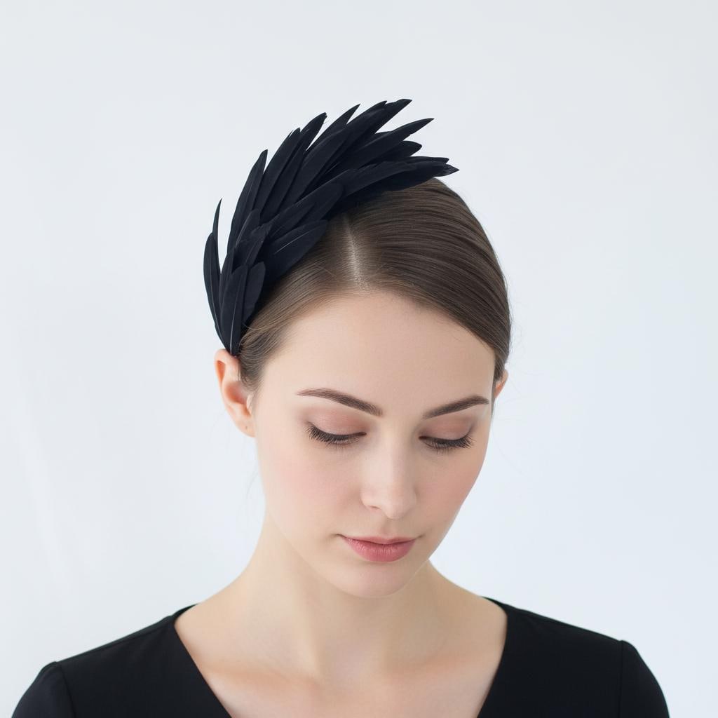 Fasce per capelli a forma di fiore CC accessori