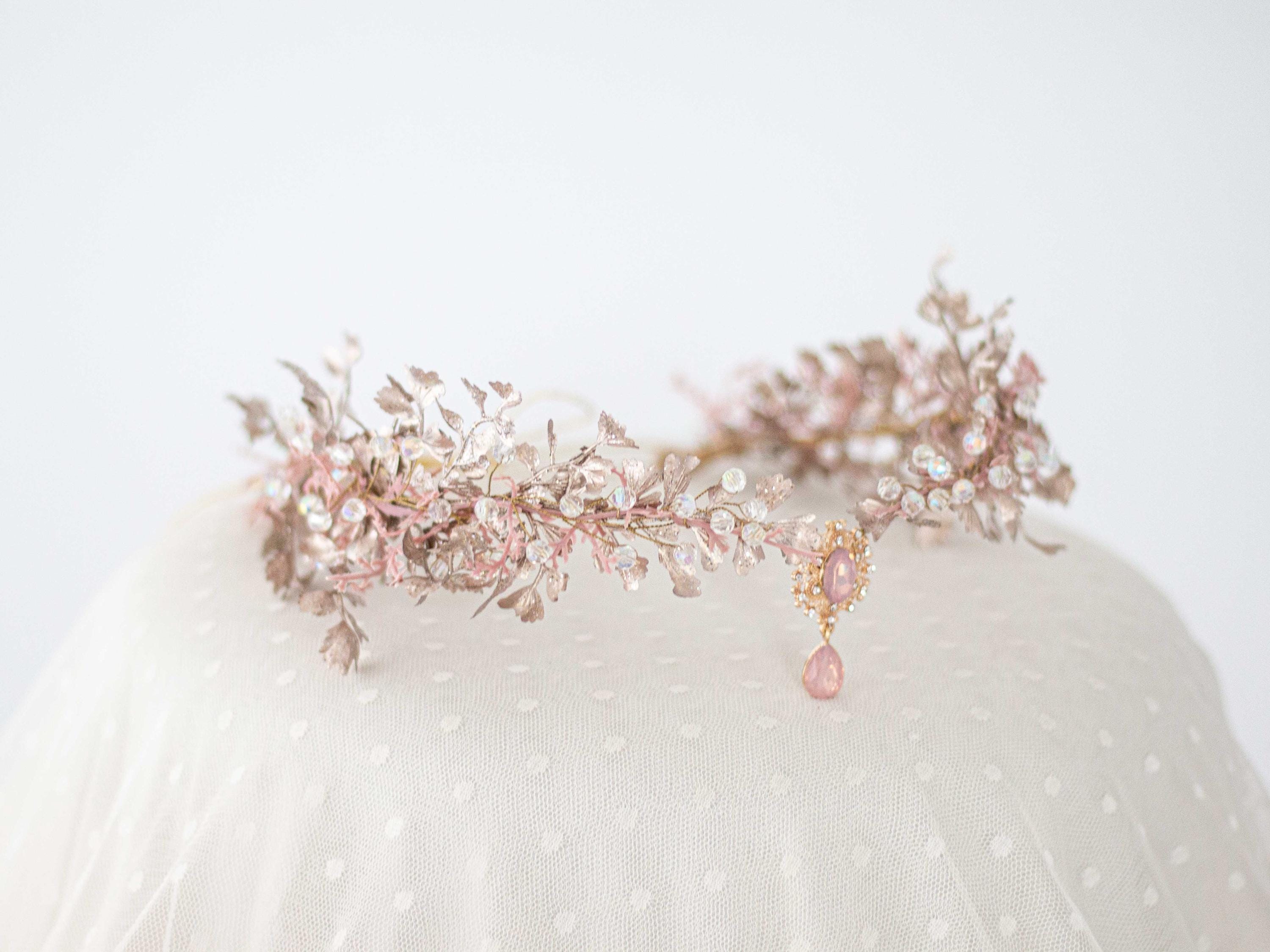 jeweled headpiece for weddings