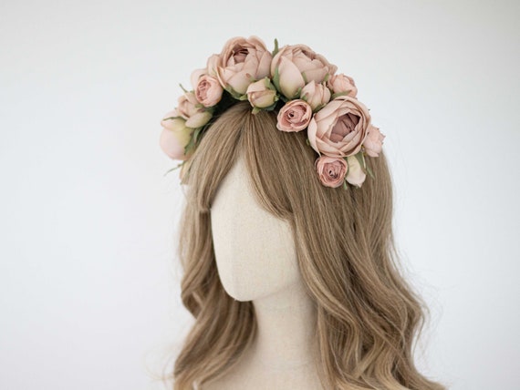 Big flower hair band discount