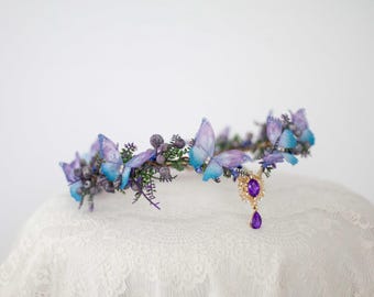 Diadem elficki, korona elficka, diadem dla elfa