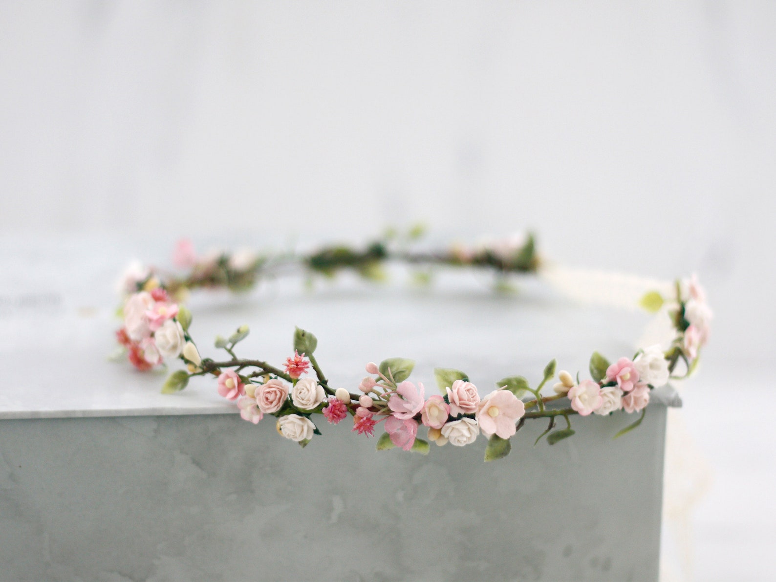 dainty flower crown