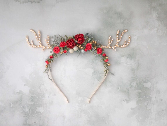 Deer antler headdress discount