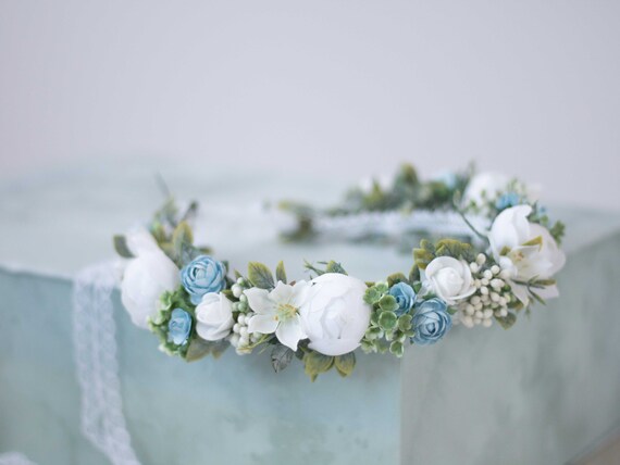 Sea Blossoms Events Flower Crown Kit & Virtual Workshop Half Crown