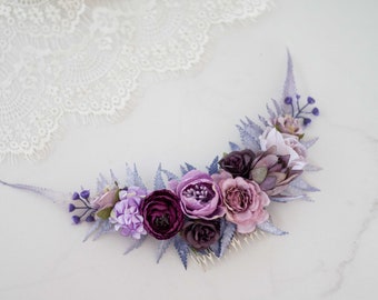 Haarkamm Blüten, Blumenkamm, Vintage Haarkamm, Blüten Haarkamm, Braut Haarschmuck Blumen, Hochzeit Haarkamm, Hochzeitskamm, Braut Haarkamm