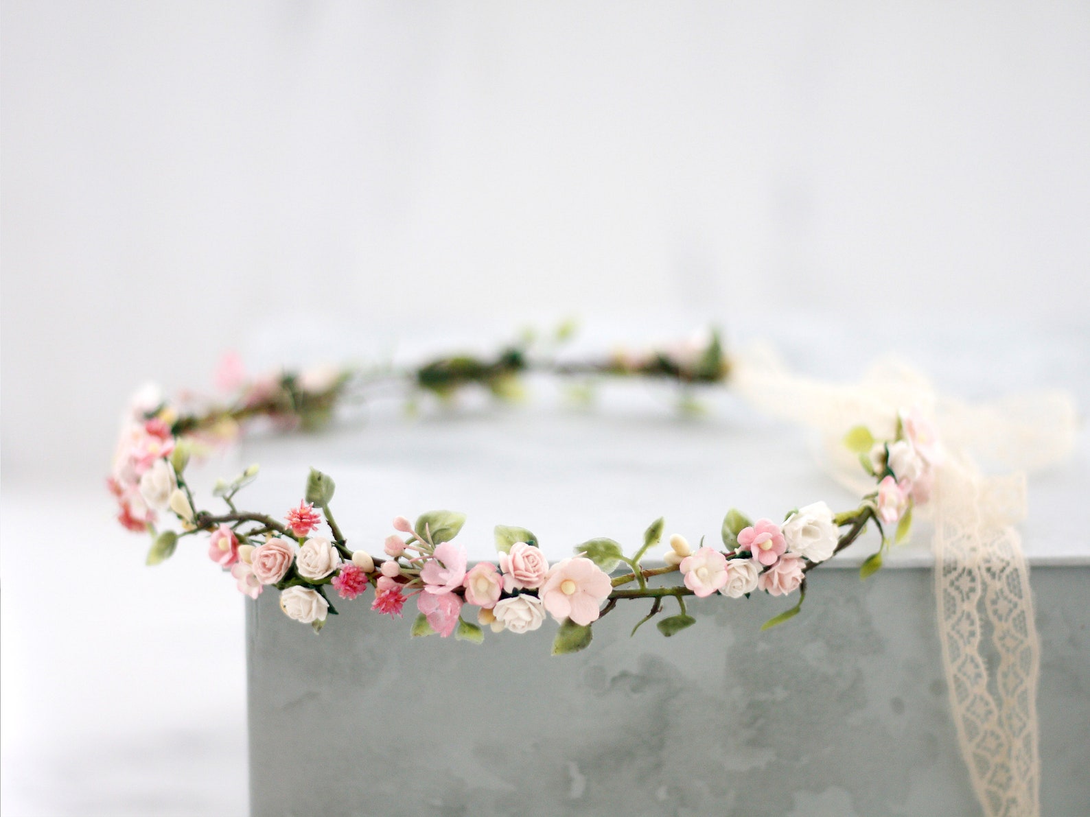 dainty flower crown