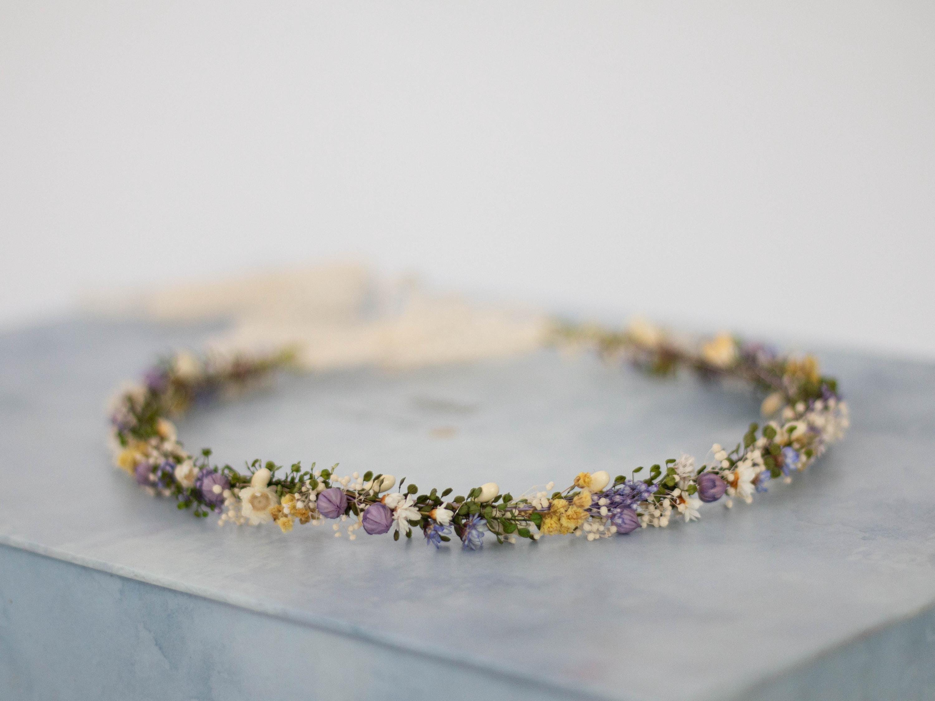 MeadowFlower クラウン Meadow Flower purple crown – andtete