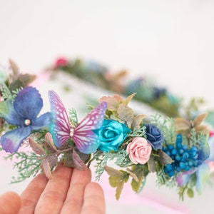 Loycyoec Flower Crowns Kit for Girls, Make Your Own Flower Crowns and  Bracelets, Handmade Flower Crown Wreath Headbands, DIY Fairy Flower  Headbands