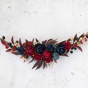 Bloem Haarkam, Bruids Haarbloem, Bloem Fascinator, Bruiloft Haarkam, Haar Kam met Bloem, Bruid Kam, Bloem Clip, Bloem Haar Fascinator
