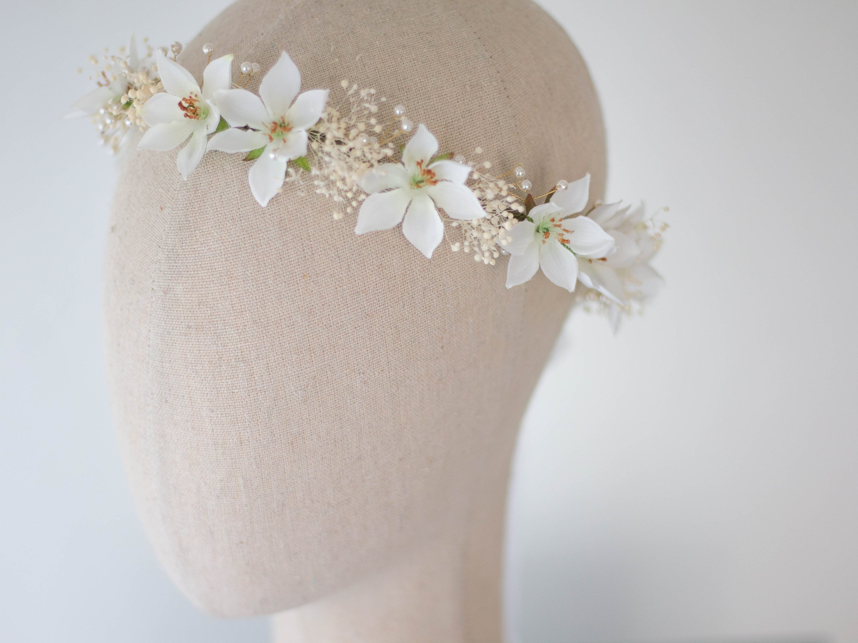 dainty flower crown