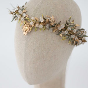 Elven Crown Fairy Tiara Flower Headband Elven Circlet Twig - Etsy
