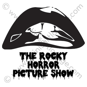 Horror Decor - Rated R Label - Black