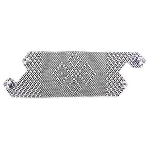 Pulsera de Plata Antigua B102-AS SG Liquid Metal de Sergio Gutierrez. Bolsa SG y paño de limpieza incluidos
