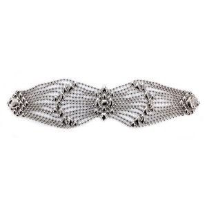 B77-N Pulsera de acabado cromado