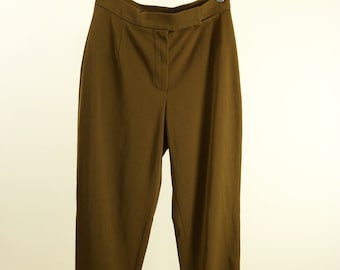 Vintage 80's DKNY Gold Stirrup Pants
