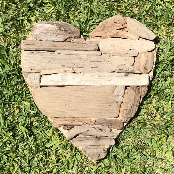 Driftwood Heart Etsy