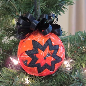 Halloween Handcrafted Fabric Ornament