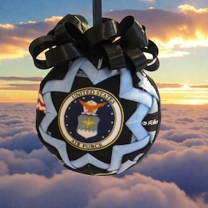 U.S. Air Force Handcrafted Fabric Ornament
