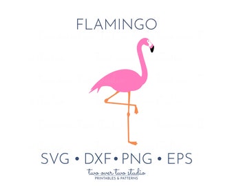 Flamingo SVG File, Pink Flamingo SVG, Commercial Use, Flamingo Silhouette, Flamingo Cut File, Flamingo png, Flamingo Clipart, Summer SVG
