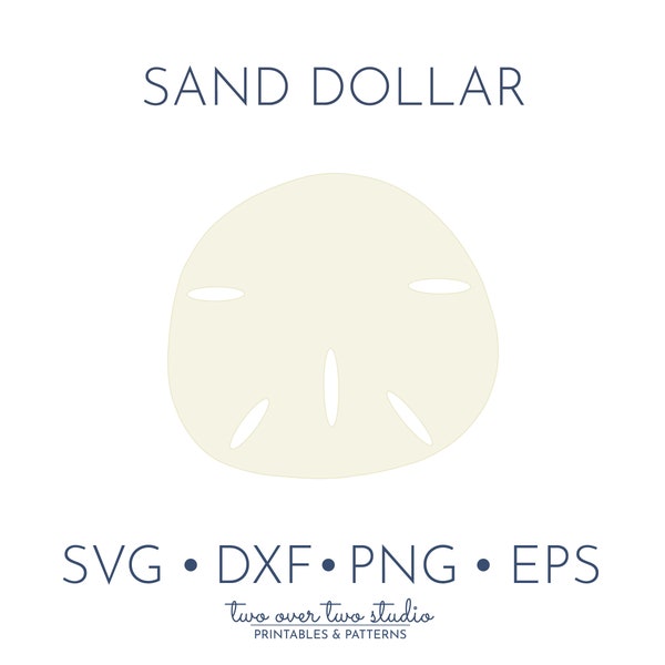 Sand Dollar SVG File, Sanddollar Cut File, Sand Dollar Clipart, Beach or Ocean or Nautical Clip Art, eps, dxf, png