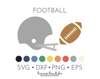 Football Helmet SVG File, Commercial Use, Football Clipart, Helmet Clip Art, Transparent, PNG, American Football, Retro Helmet