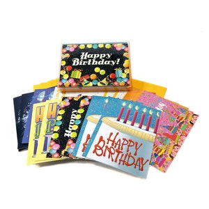 24 Bulk Value Pack  Birthday Card Assorted  - Set of 24 Cards & Envelopes - Blank Cards - 701