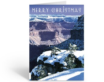 Grand Canyon Holiday- Western Christmas Card - 18 Cards & Envelopes - 40042