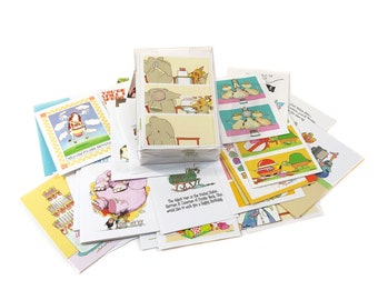 Funny Birthday Cards Bulk Set | 48 Humorous Assorted Designs